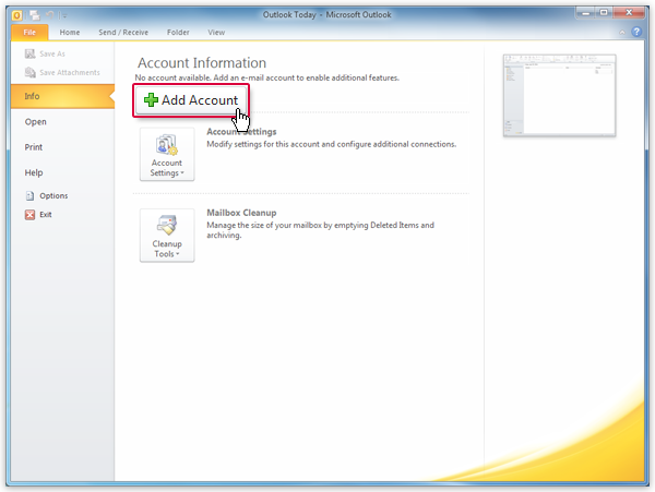 Outlook 2010 Outlook 2010