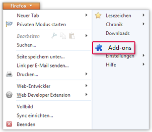 Firefox, Addons Firefox, Addons