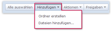 Hinzufügen
