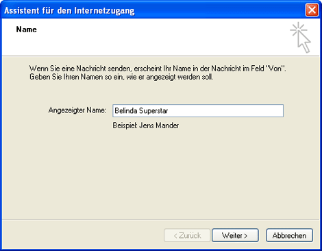 POP3 mit Outlook Express einrichten