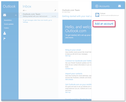 Windows Mail App Windows Mail App