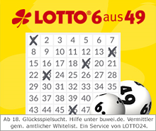 1 gratis Lotto-Tippfeld