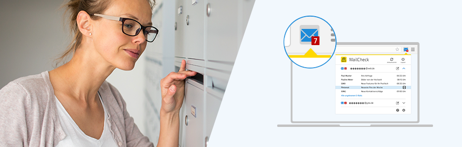 Immer informiert mit dem MailCheck