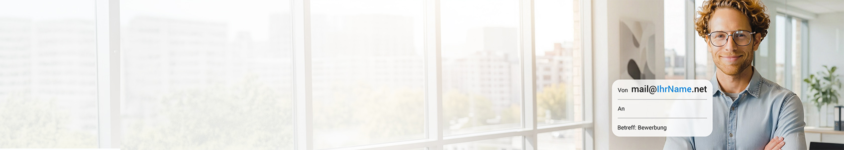 Professionelle E-Mail-Adressen mit WEB.DE