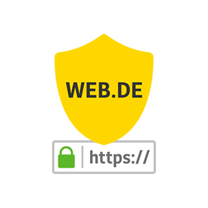 URL mit grünem Schloss-Symbol markiert eine Webseite als vertrauenswürdig.