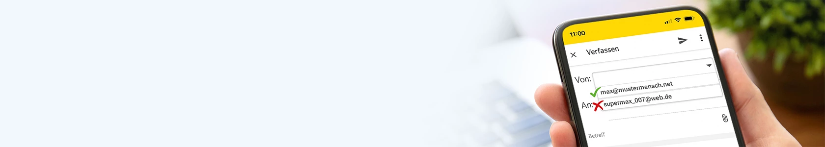 Professionelle E-Mail-Adresse