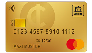 WEB.Cent Kreditkarte
