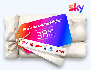 Sky Weihnachtsangebot