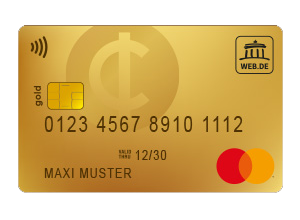 WEB.Cent Kreditkarte