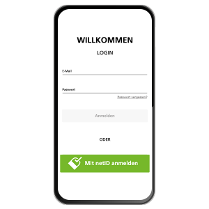 Screenshot netID login