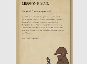 Bei der "Mission E-Mail" galt es, verschiedene Aufgaben zu lösen.