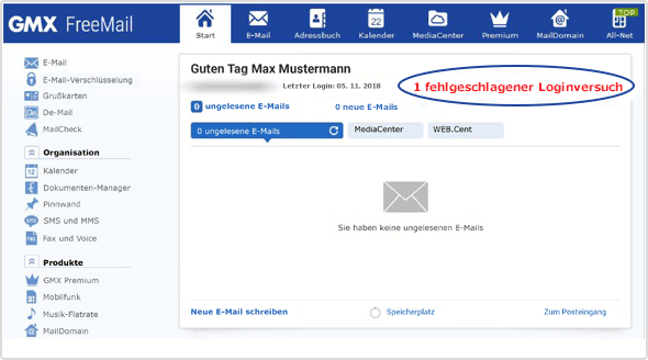 Gmx Login Posteingang