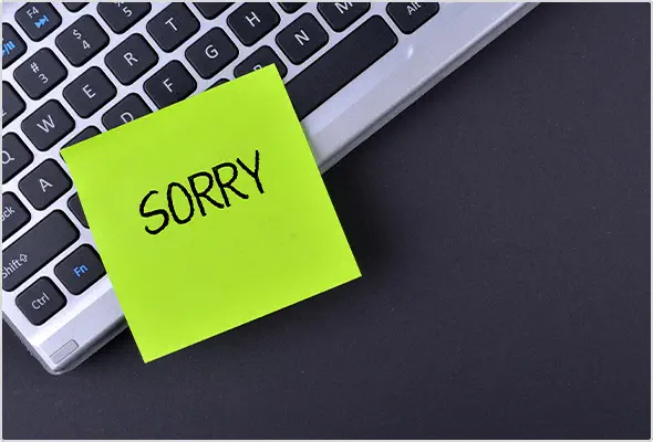 "It's hard to say I'm sorry" - dieser Songtext spricht aus, was vielen schwerfällt: Sich zu entschuldigen.