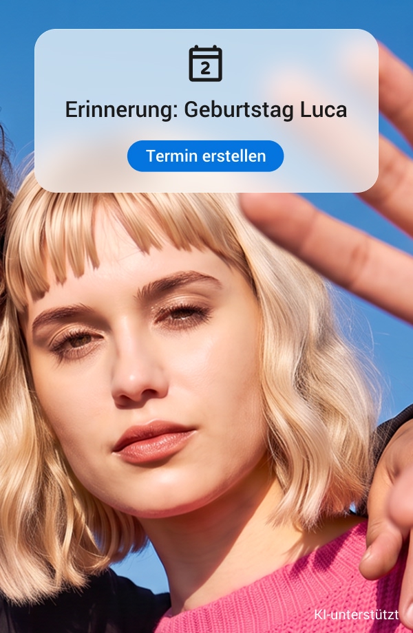 Ansicht Termin-Erinnerung