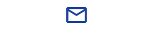 Blauer Briefumschlag als Icon