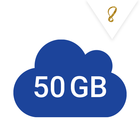 GMX Cloud Erweiterung: 50 GB schon ab 0,79 € pro Monat