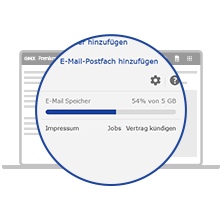Viel E-Mail Speicherplatz