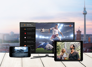 Zattoo TV-Streaming kostenlos testen
