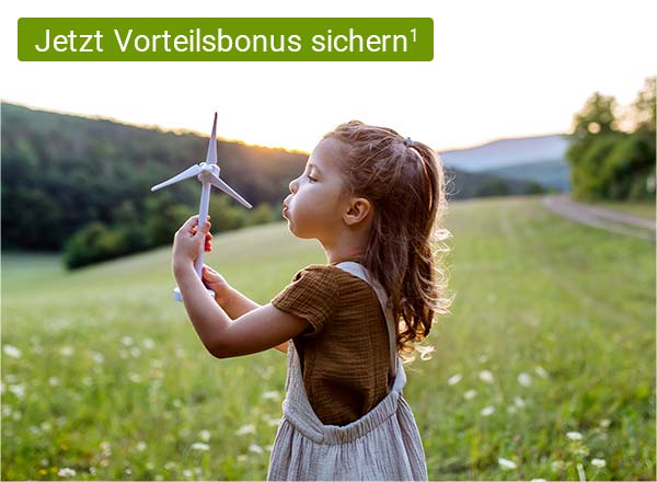 Grünwelt Angebot: Jetzt 20 € Wechselbonus sichern