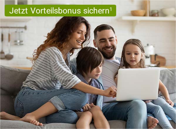 Grünwelt Angebot: Jetzt 20 € Wechselbonus sichern¹