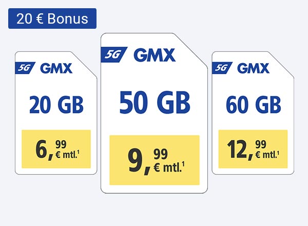 GMX 5G-Tarife