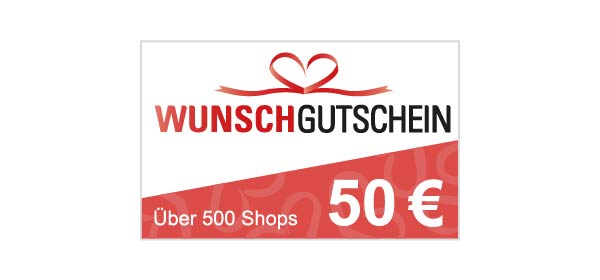 50 € Wunschgutschein