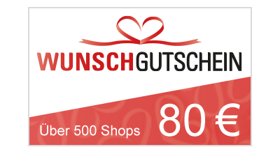 80 € Wunschgutschein