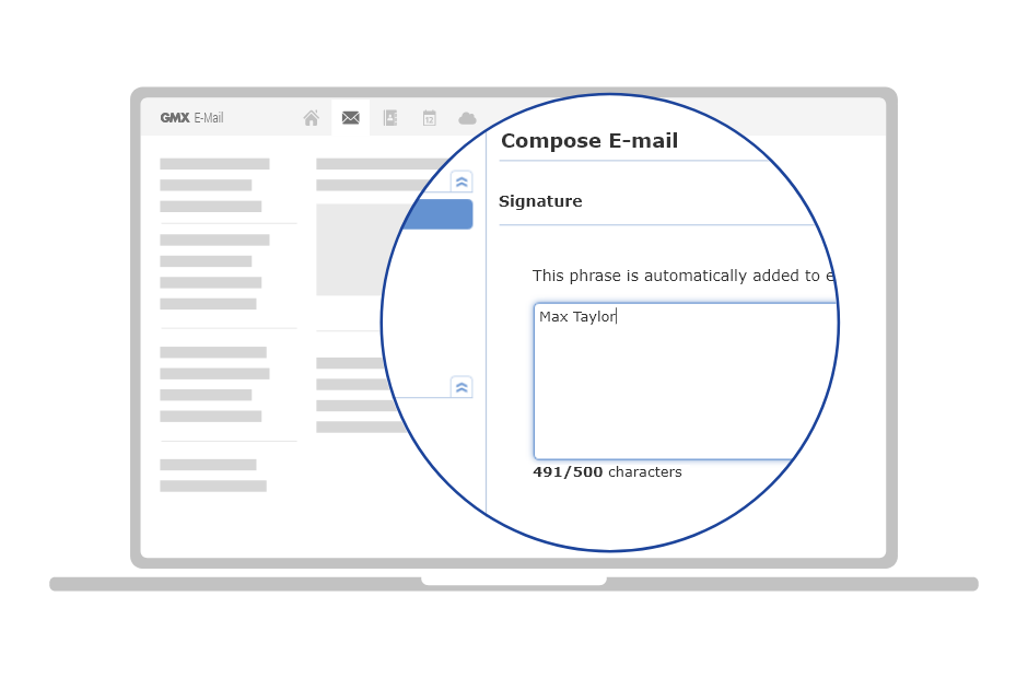 Create email signature
