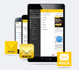 1 und 1 webmailer app