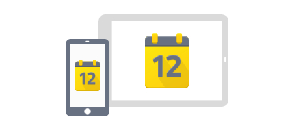 WEB.DE Kalender für Smartphone & Tablet