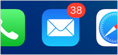 Standard-App "Mail" bei iOS