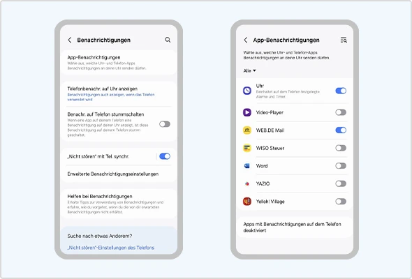 Auch bei Android lassen sich Benachrichtigungen flexibel konfigurieren.