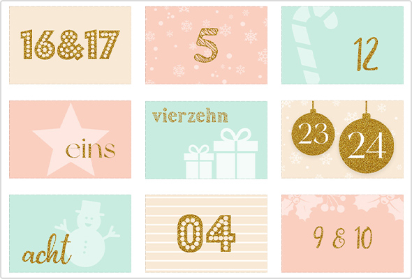 Ab dem 1.12. wartet wieder der WEB.DE Adventskalender auf Sie!