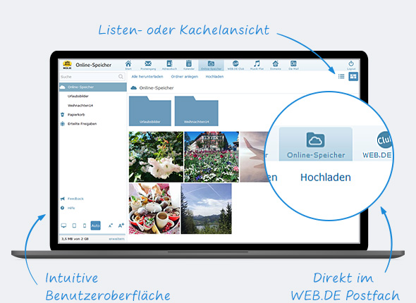 gratis speicher datei online