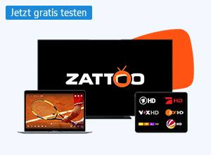 Zattoo TV-Streaming: Jetzt 48 % Rabatt