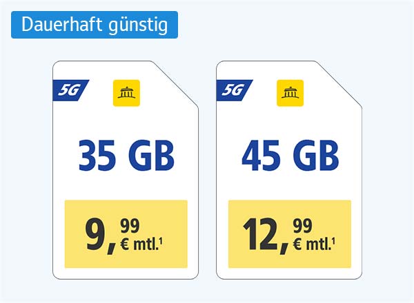 Black Weeks Tarife bis 03.12.: Telefon- & SMS-Flat inkl., dauerhaft günstig & keine versteckten Kosten.