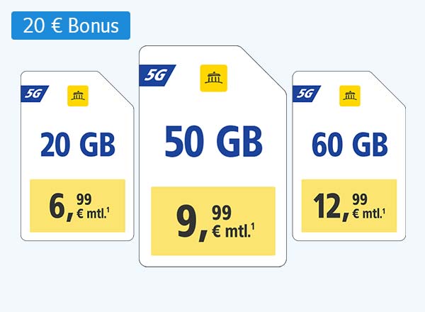 WEB.DE 5G-Tarife