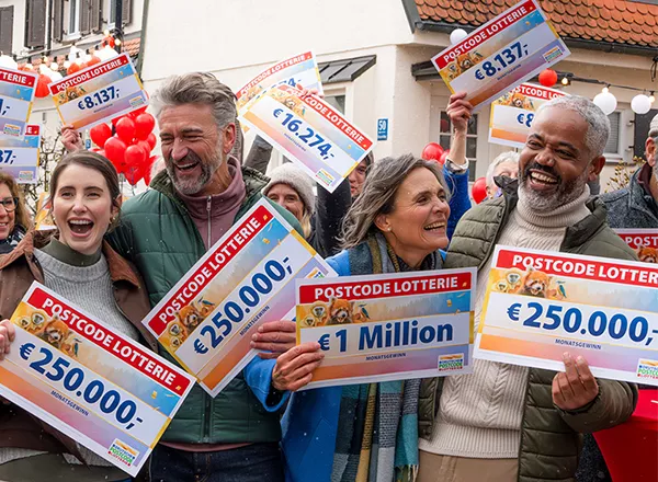 Deutsche Postcode Lotterie mit zusätzlichem Gratis-Los