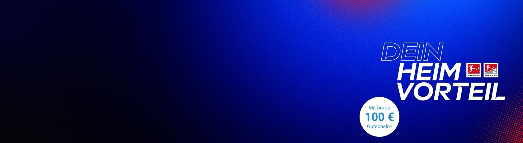 blaue Fläche mit roten Punkten unten in der ecke