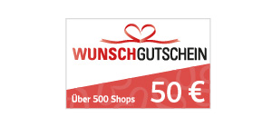 50 € Wunschgutschein