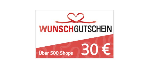 30 € Wunschgutschein