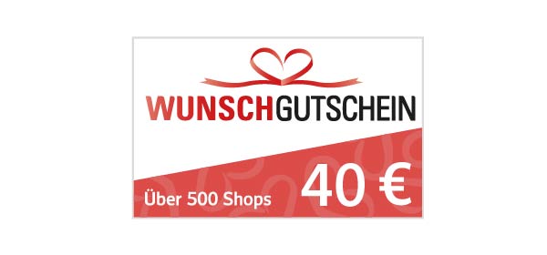 40 € Wunschgutschein