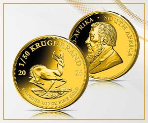 Zwei goldene Krügerrand 2026 Münzen