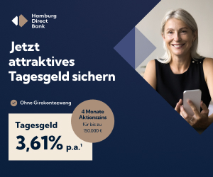 Hamburg Direct Bank mit dem Text
