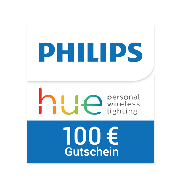 Philips Hue 100€ Gutschein als Prämie
