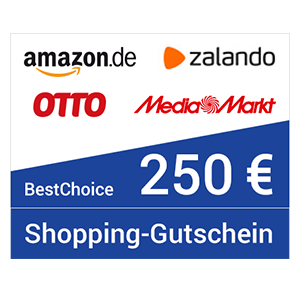 250 € Shopping-Gutschein