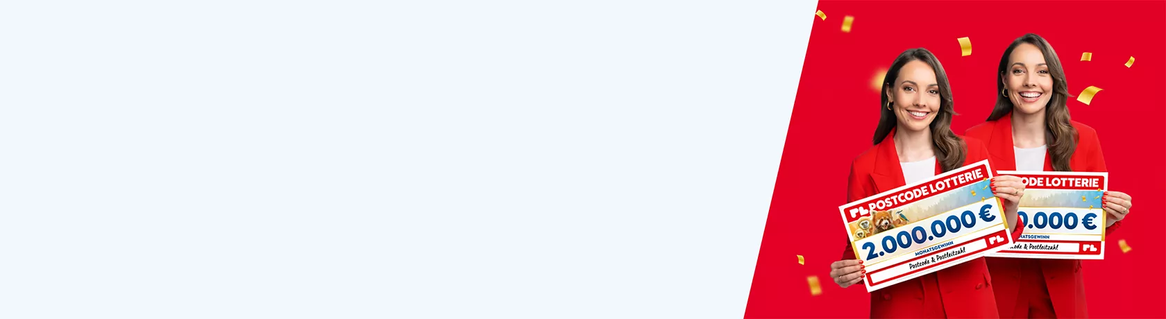 Frauen die Lose mit Gewinn halten