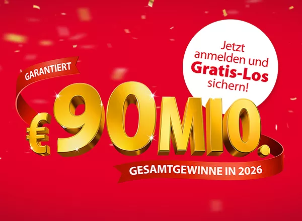 90 Mio. € Gesamtgewinne
