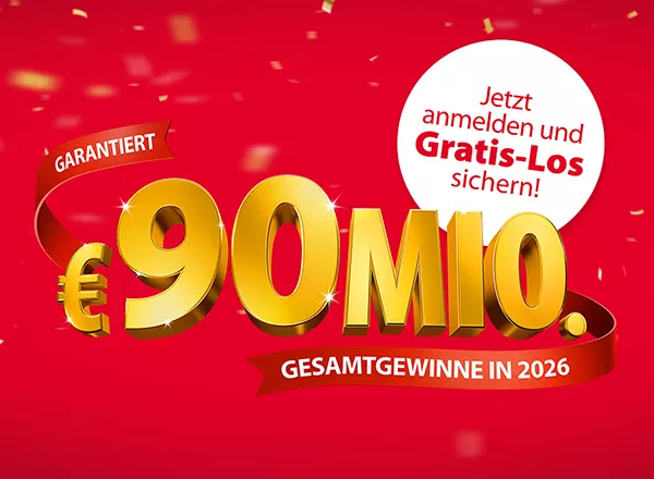 90 Mio. € Gesamtgewinne 2026
