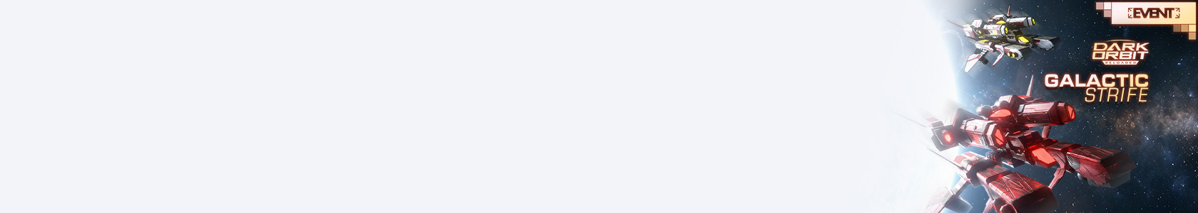 Sci-Fi Space Battle DarkOrbit Galaktischer Kampf Event mit futuristischen Raumschiffen